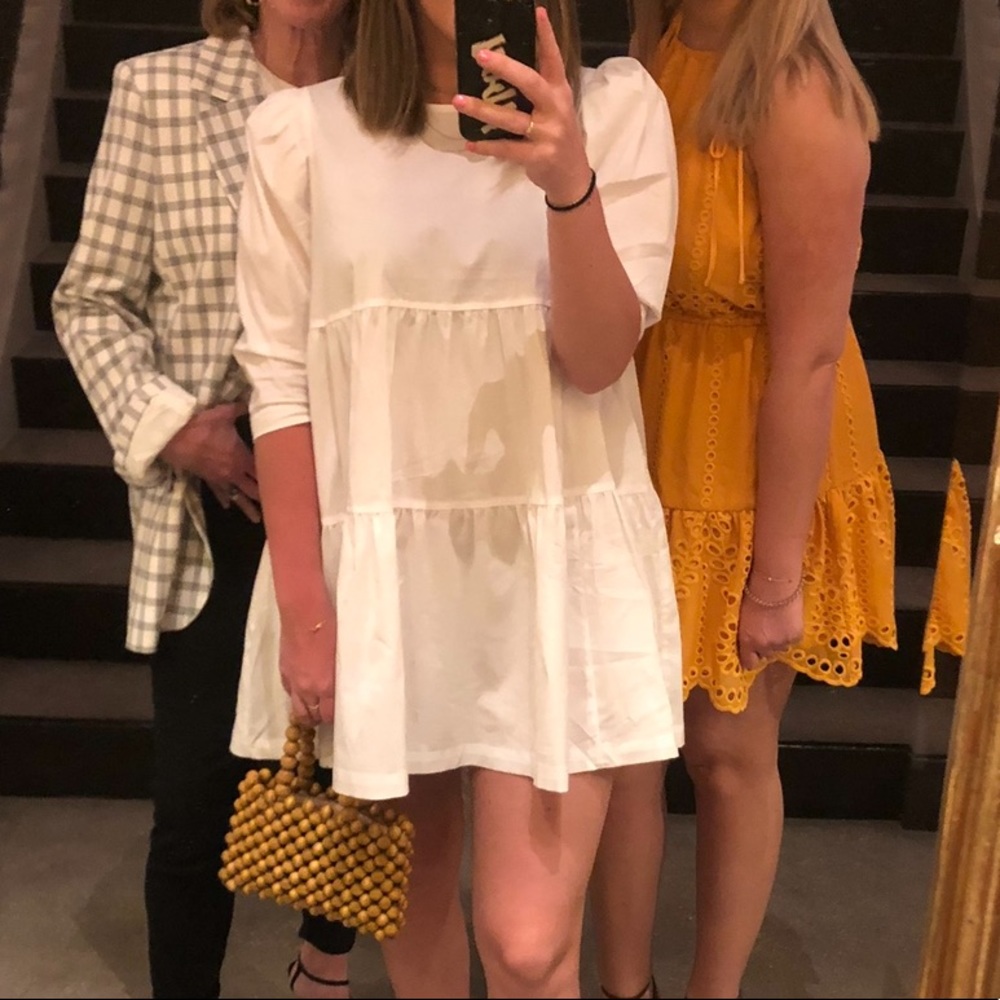 East white everyday dress